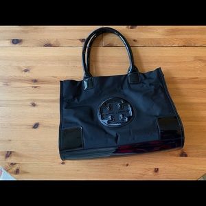 Tory Burch Mini Ella Patent Tote